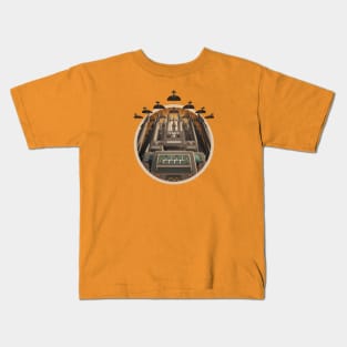 Robots Unite! crest variant Kids T-Shirt